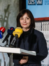 Generální ředitelka Národního památkového ústavu Naděžda Goryczková.