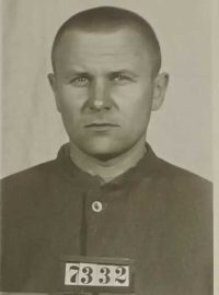 Antonín Husník, snímek z vězeňského spisu