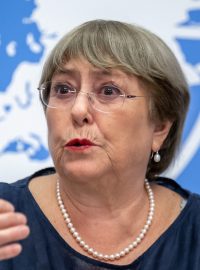 Komisařka OSN pro lidská práva Michelle Bacheletová