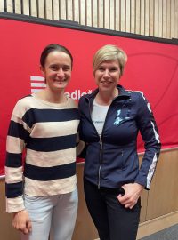 Martina Sáblíková a Kateřina Neumannová