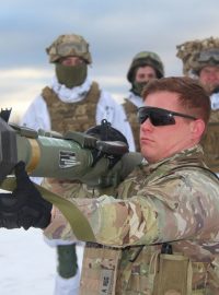 Instruktoři americké armády cvičí ukrajinské vojáky