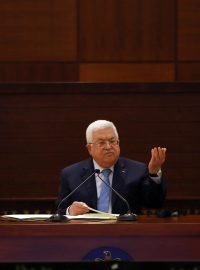 Předseda palestinské samosprávy Mahmúd Abbás