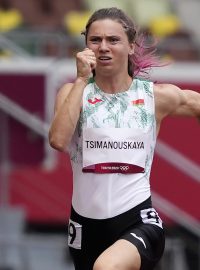 Běloruská sprinterka Kryscina Cimanouská