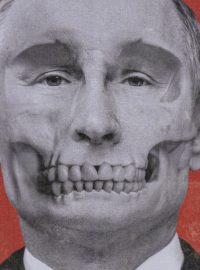 Murál s Vladimirem Putinem