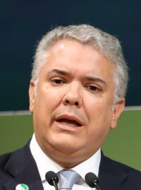 Kolumbijský prezident Iván Duque