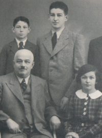 Max Mannheimer se svojí rodinou