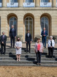 Ministři financí zemí G7 v Londýně