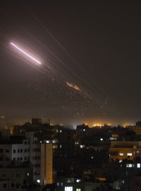 Raketový útok na Izrael