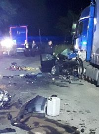 Autonehoda u Lipiny
