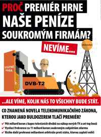 Česká asociace satelitních operátorů se reklamou ohradila proti novele zákona o elektronických komunikacích