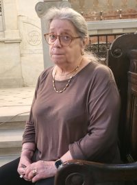 Vedoucí židovské komunity v Egyptě Magda Hárúnová