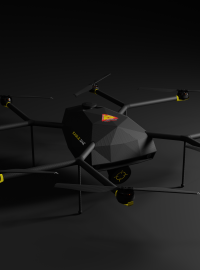 Nový dron, který vyvinuli výzkumníci z ČVUT