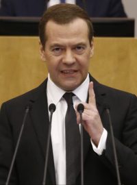 Ruský premiér Dmitrij Medveděv
