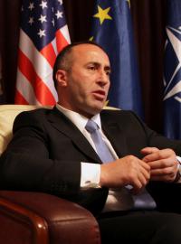 Bývalý velitel kosovských povstalců a bývalý kosovský premiéra Ramush Haradinaj