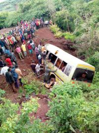 V Tanzanii havaroval autobus se studenty. Zemřelo nejméně 34 lidí
