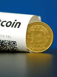 Ilustrační fotografie bitcoinu.
