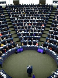 Jean-Claude Juncker v Evropském parlamentu