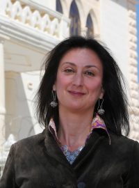 Zavražděná maltská novinářka Daphne Caruana Galiziová (archivní foto)