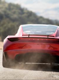 Tesla představila také modernizovanou verzi svého prvního sportovního vozu Roadster.