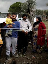 Rodina uprchlíků ze Sýrie