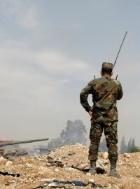 Syrský voják (ilustrační foto)