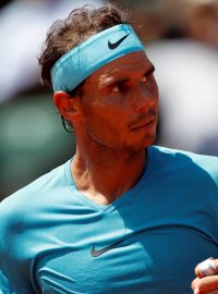 Španělský tenista Rafael Nadal na French Open.