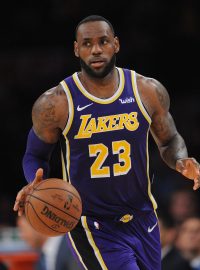 Basketbalista Los Angeles Lakers LeBron James