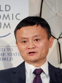 Čínský miliardář a spoluzakladatel internetové obchodní společnosti Alibaba Jack Ma