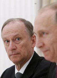 Nikolaj Patrušev a Vladimir Putin na snímku z roku 2019