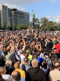 V ruské metropoli v sobotu opět tisíce lidí demonstrují za svobodné volby