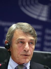 Předseda Evropskéhé parlamentu David Sassoli.
