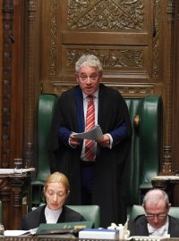 John Bercow se ve čtvrtek 31. října 2019 rozloučil s pozicí předsedy Dolní sněmovny.