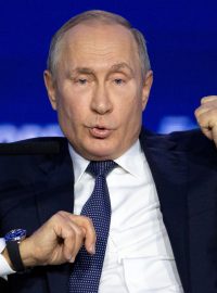 Ruský prezident Putin v projevu na investičním fóru v Moskvě