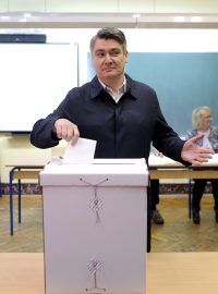 Prezidentský kandidát Zoran Milanović