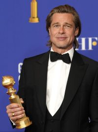 Nejlepší herec ve vedlejší roli: Brad Pitt (Tenkrát v Hollywoodu)
