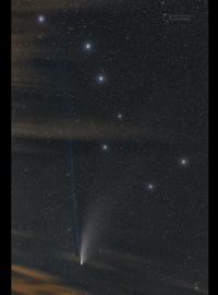 Oceněný snímek Remembering NEOWISE Petra Horálka
