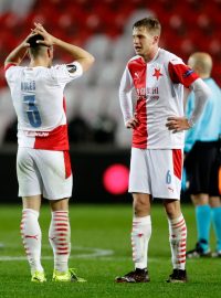 Fotbalisté Slavie v Evropské lize podlehli ve čtvrtfinálové odvetě Arsenalu a v soutěži končí