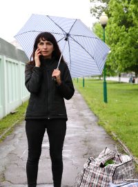 Katerina Borisevichová, jedna z novinářek portálu Tut.by po propuštění z vězení