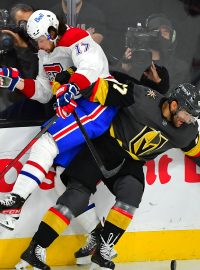 Utkání play-off NHL mezi Vegas a Montrealem