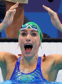 Jihoafričanka Tatjana Schoenmakerová vytvořila nový světový rekord v plavecké disciplíně 200 metrů prsa.