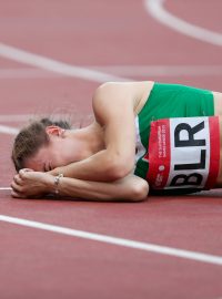 Běloruská sprinterka Kristina Timanovskaya