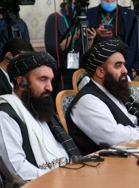 Zástupci Tálibánu na jednání v Moskvě