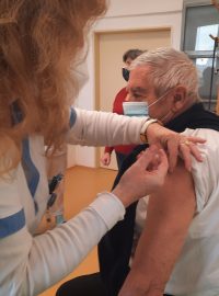 Očkování proti koronaviru v Olomouci