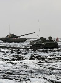 Ruská armáda cvičí