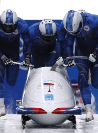 Český čtyřbob na olympiádě v Pekingu