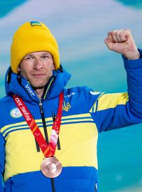 Bronzový medailista na paralympijských hrách v Pekingu Hryhorij Vovčinskij z Ukrajiny