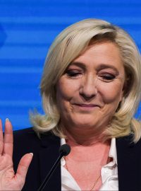 Spokojená je s předběžnými výsledky prvního kola Marine Le Penová