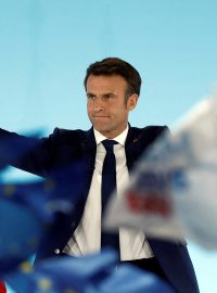 Vítěz prvního kola: Emmanuel Macron