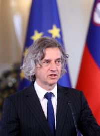Šéf vítězné strany slovinských parlamentních voleb Robert Golob