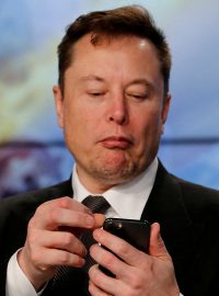 Miliardář Elon Musk (foto z roku 2020)